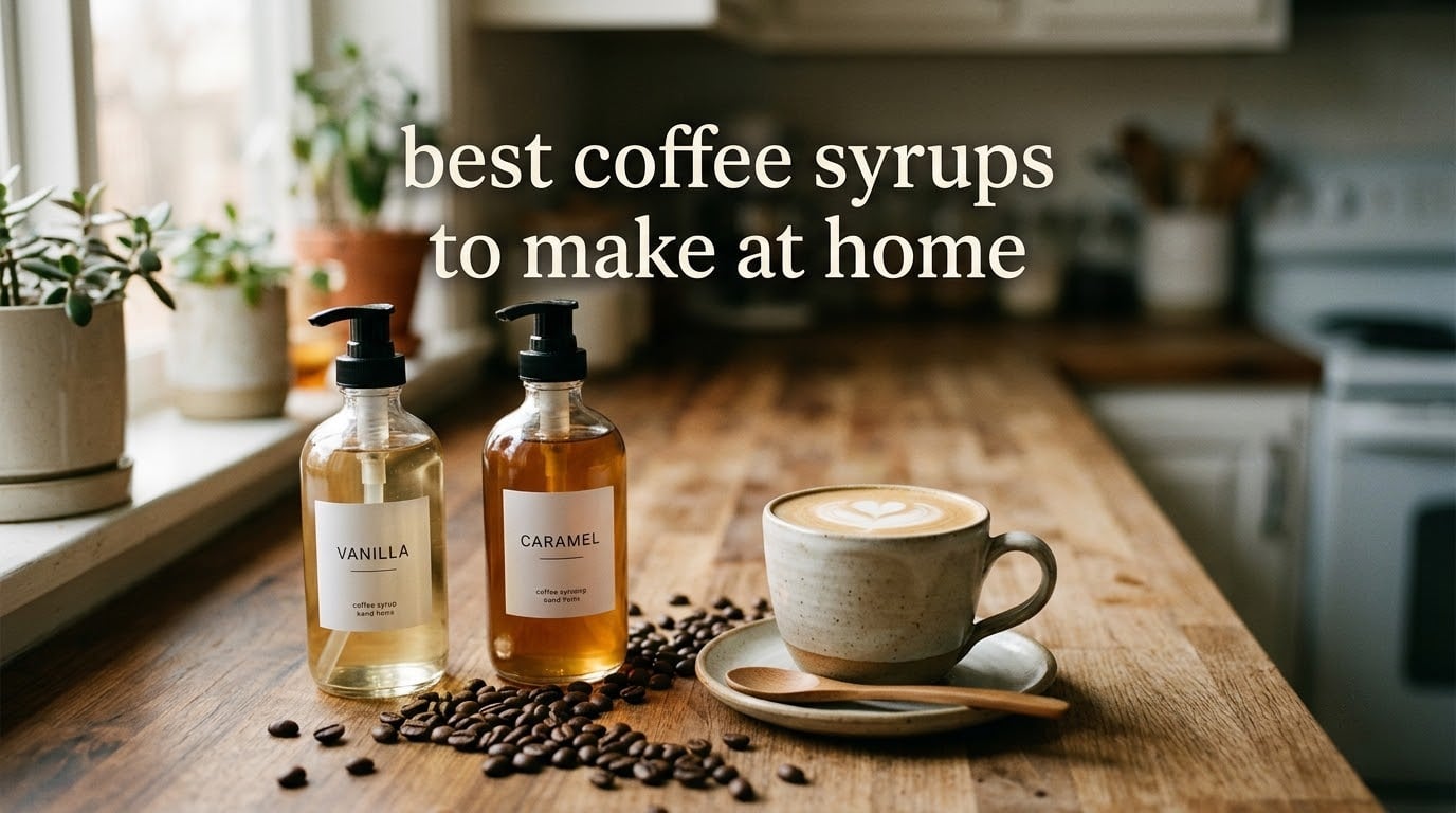 best coffee syrups to make at home
