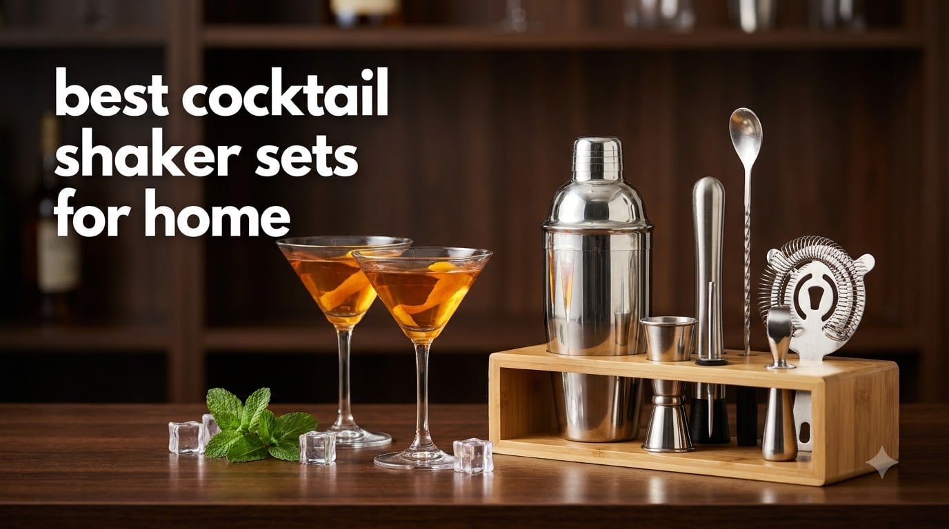 best cocktail shaker sets for home
