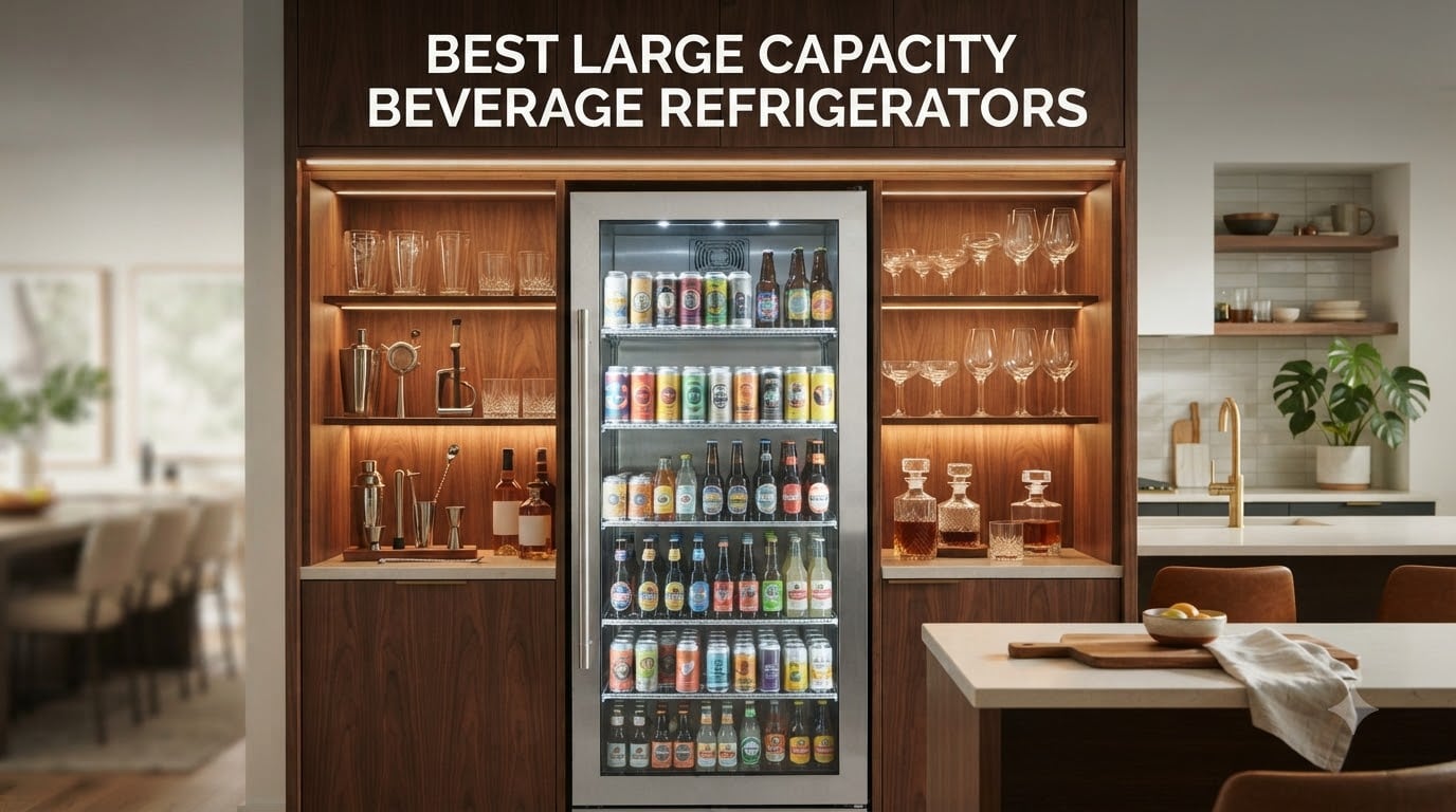 best large capacity beverage refrigerators