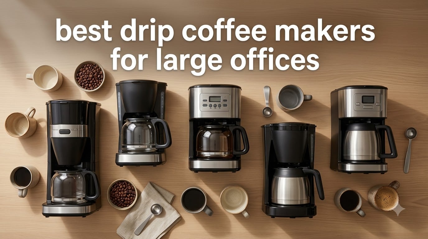 best drip coffee makers for large offices