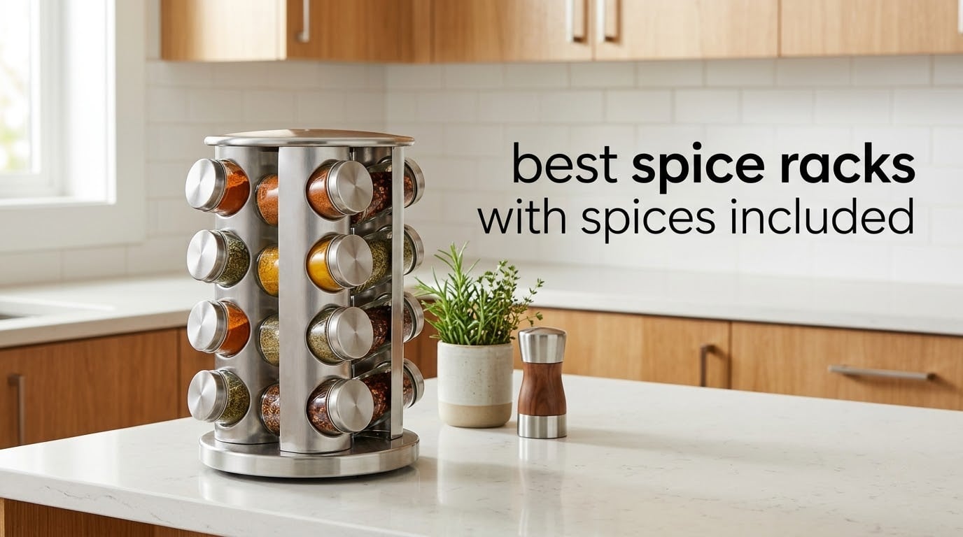 best spice racks with spices included