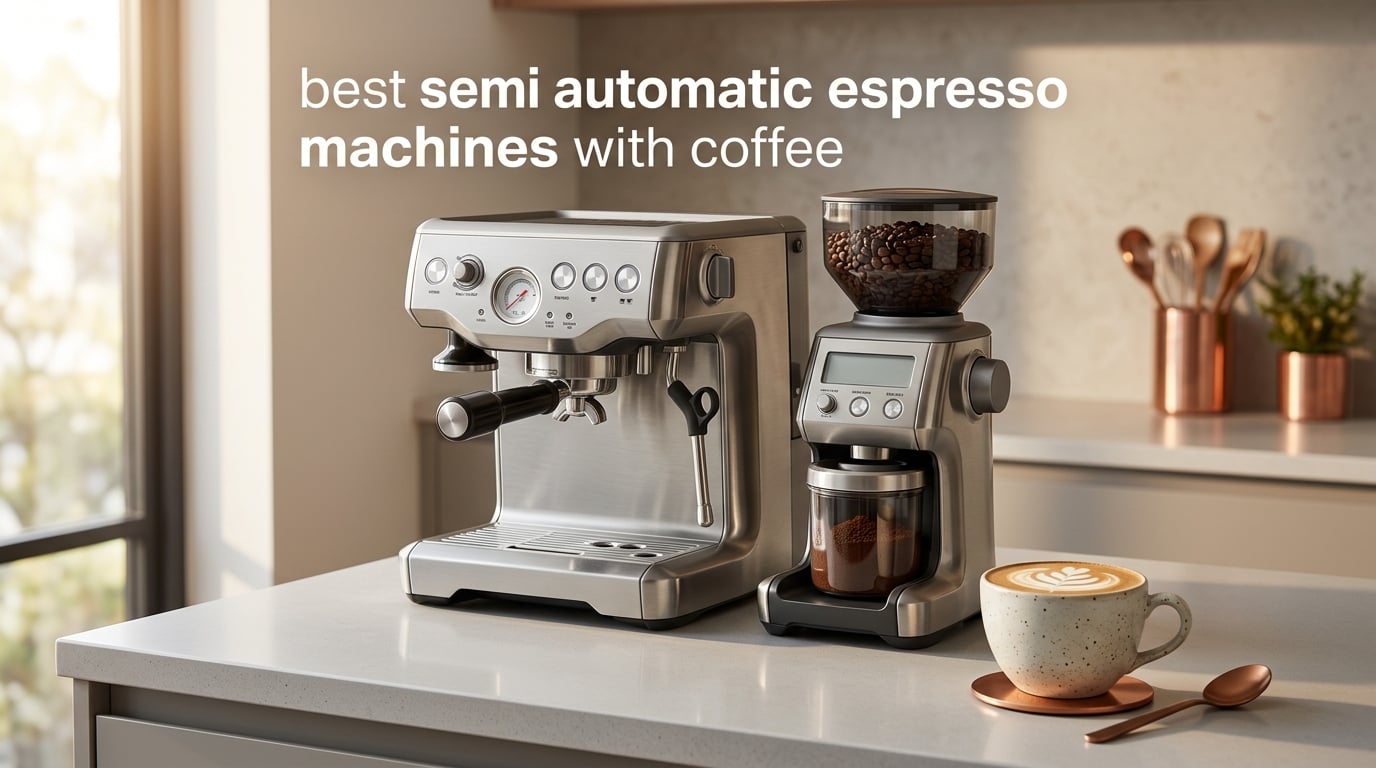 best semi automatic espresso machines with coffee