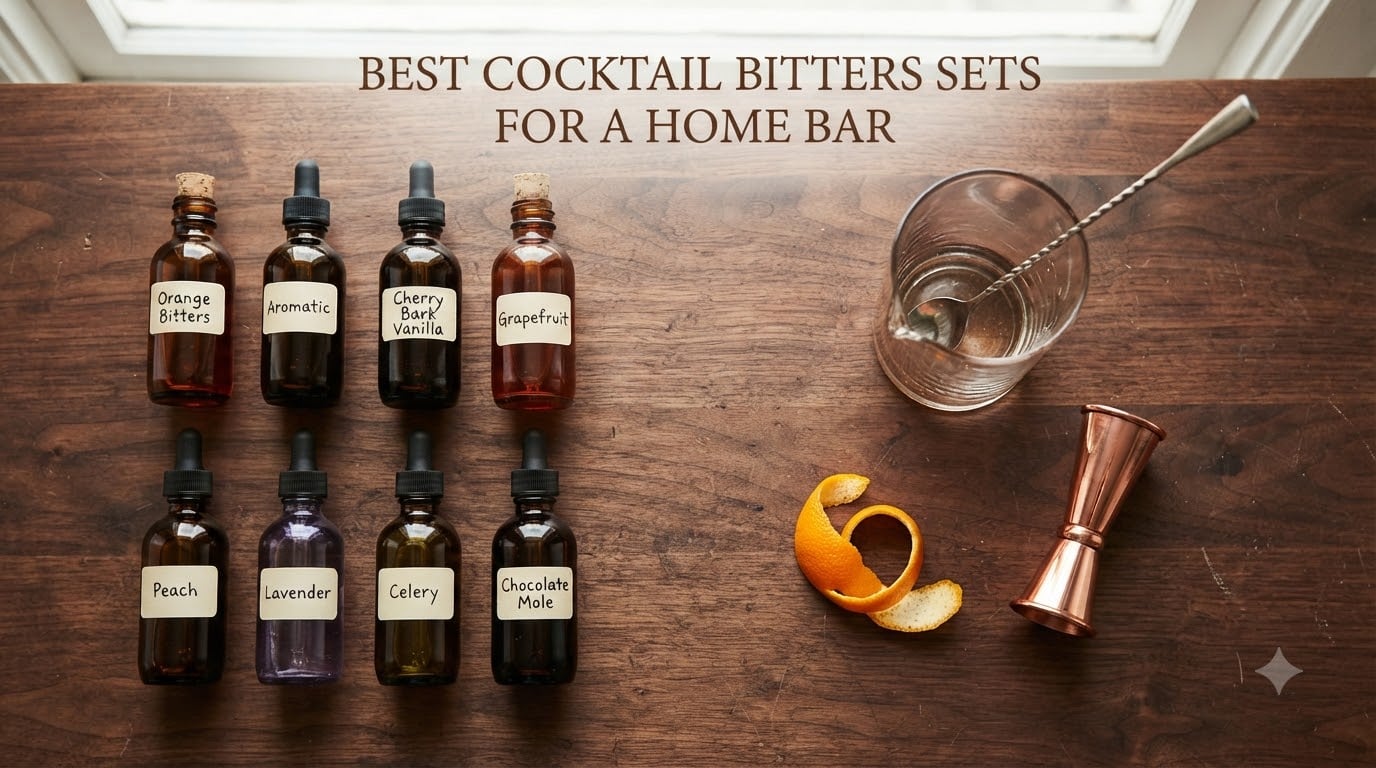 best cocktail bitters sets for a 12