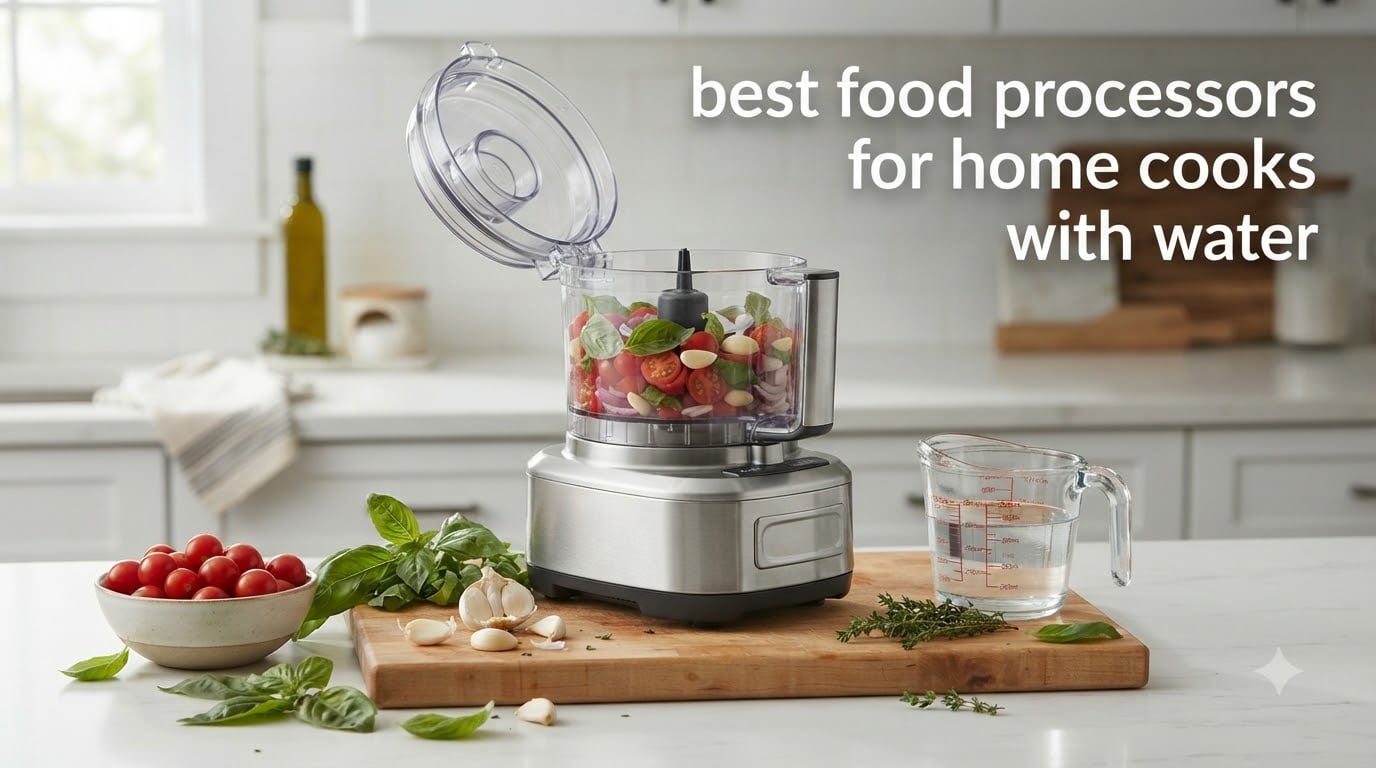 best food processors for home cooks with water