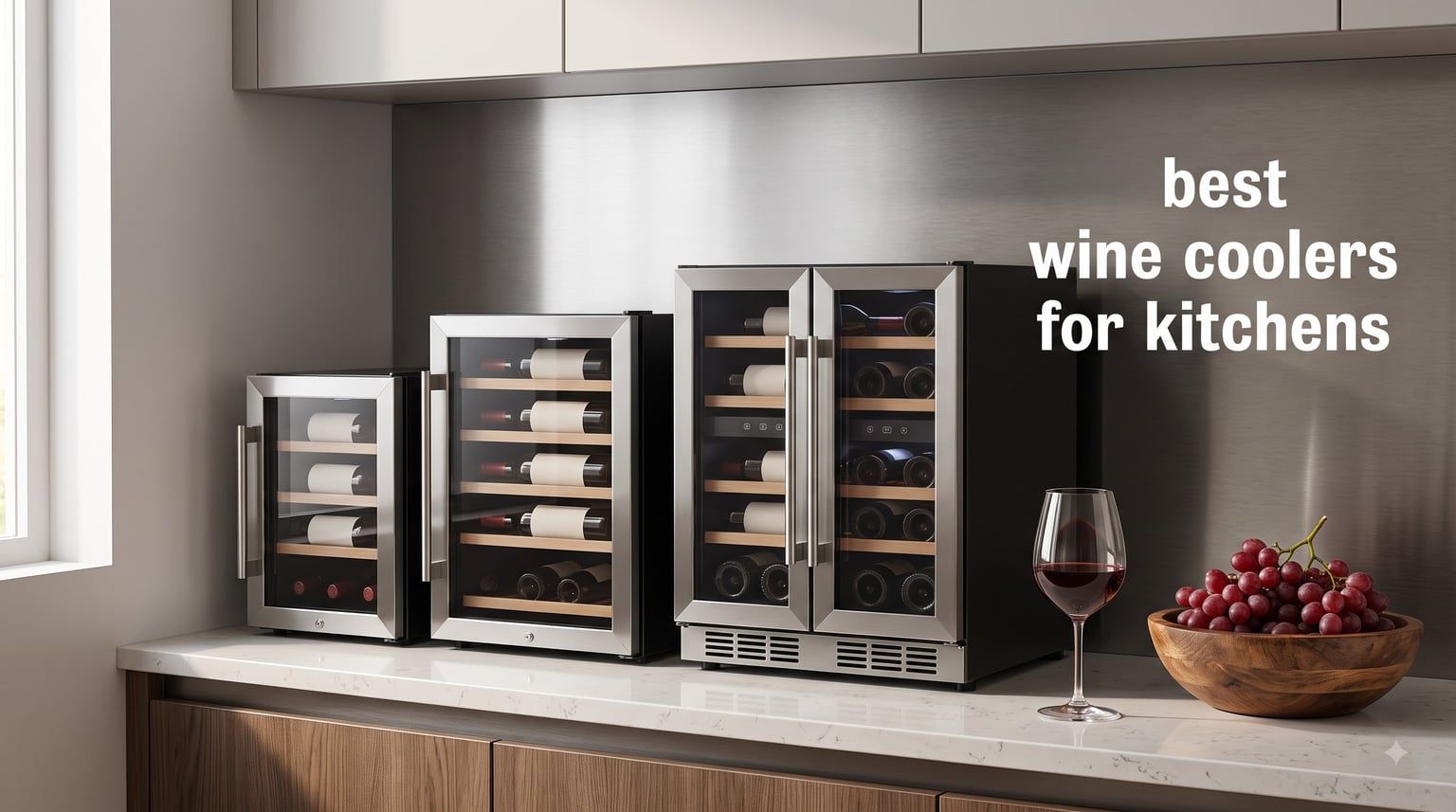 best wine coolers for kitchens
