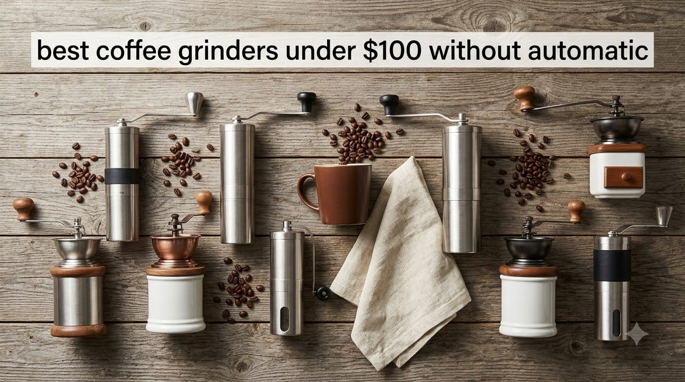 best coffee grinders under $100 without automatic