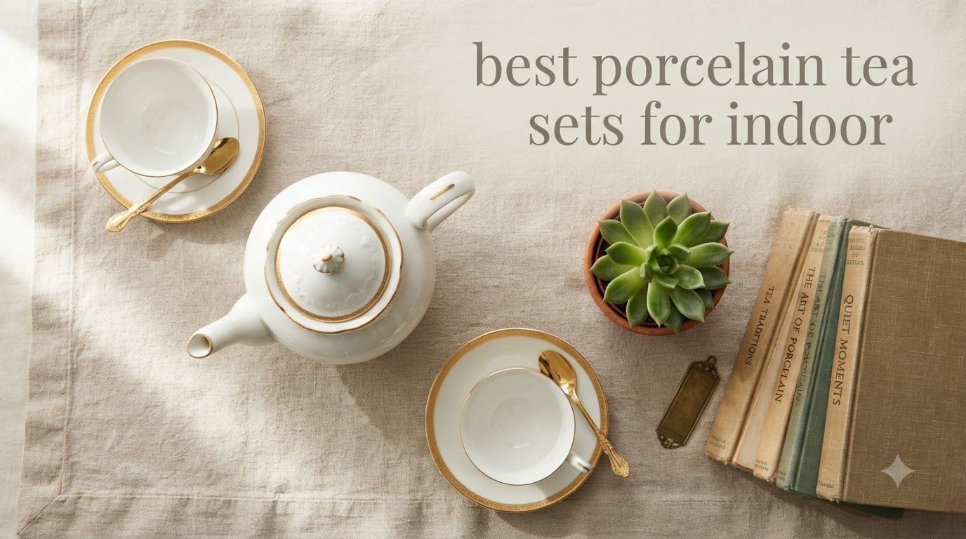 best porcelain tea sets for indoor