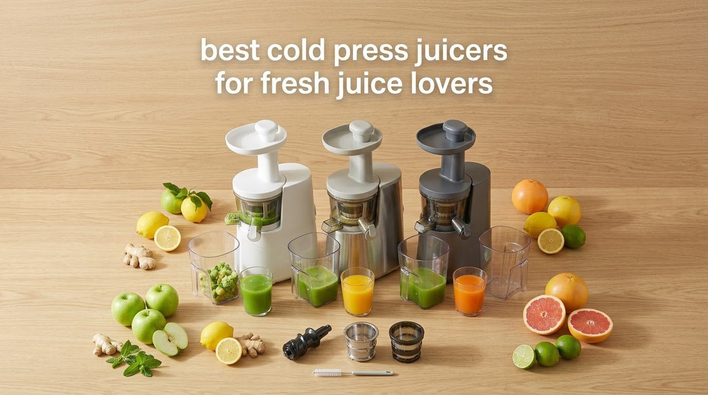 best cold press juicers for fresh juice lovers