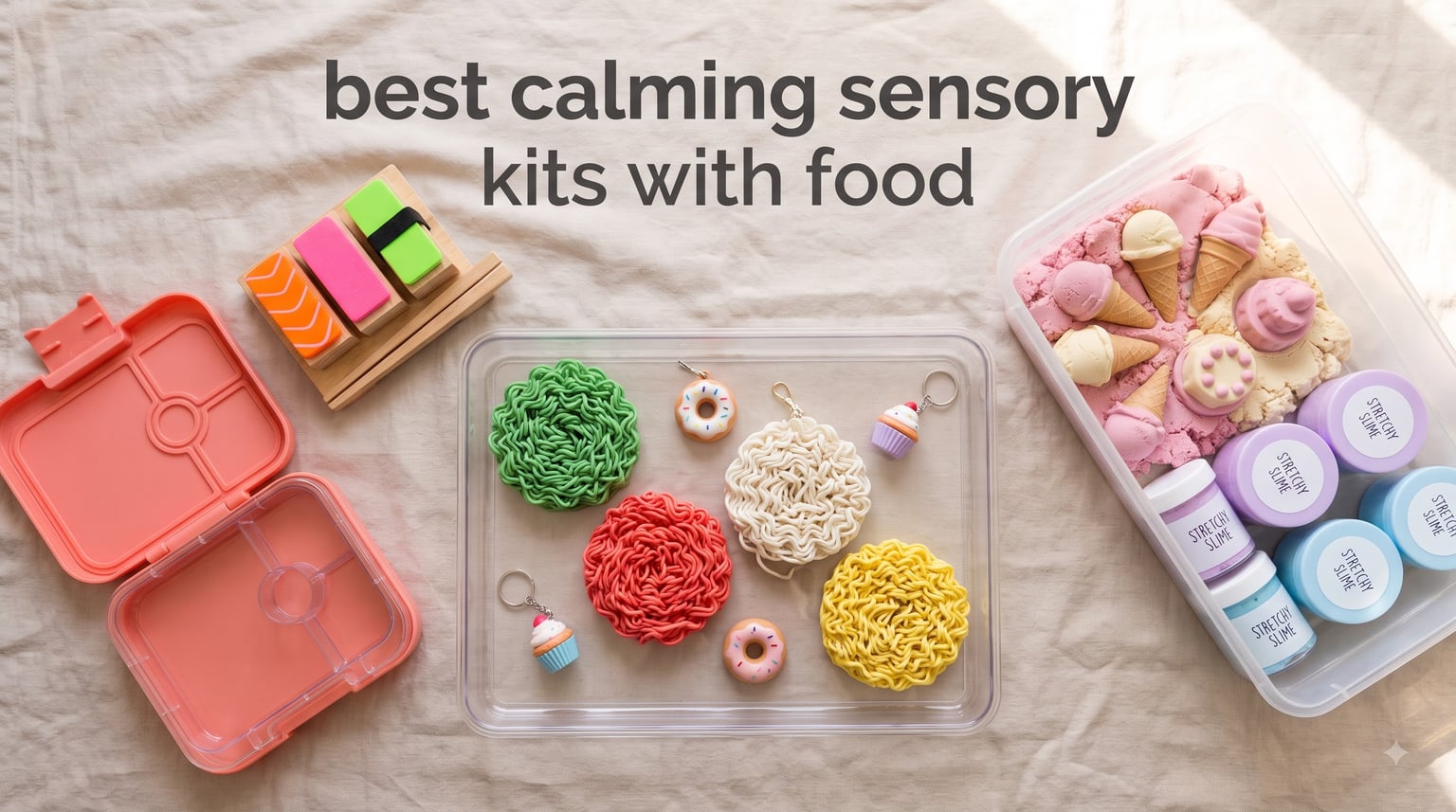 best calming sensory kits with food