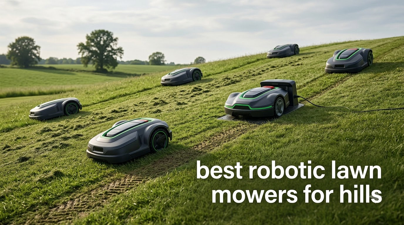 best robotic lawn mowers for hills