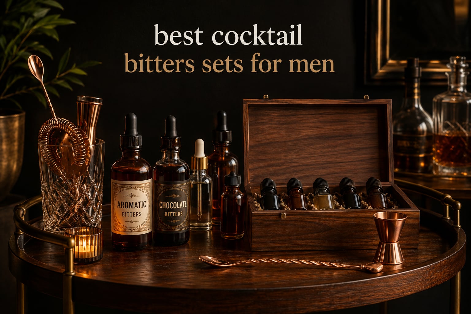 best cocktail bitters sets for men
