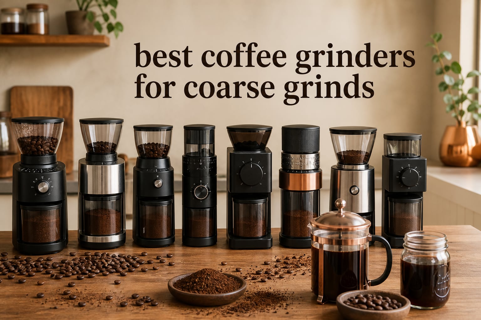best coffee grinders for coarse grinds