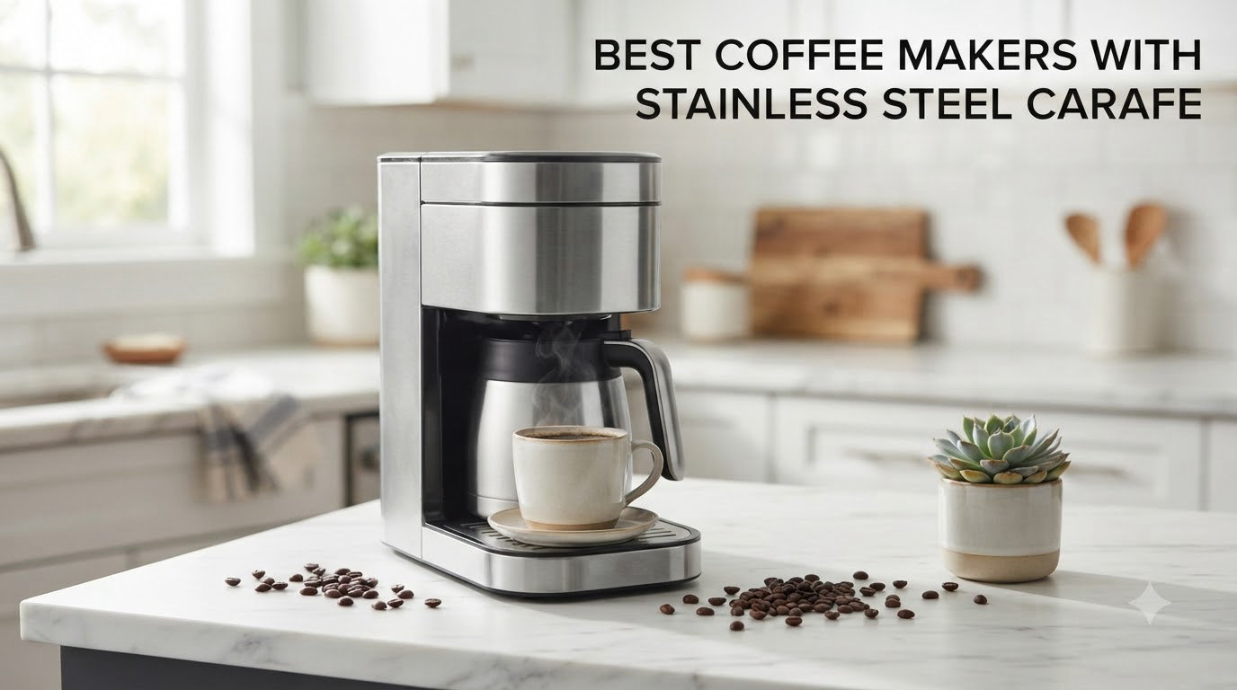 best coffee makers with stainless steel carafe
