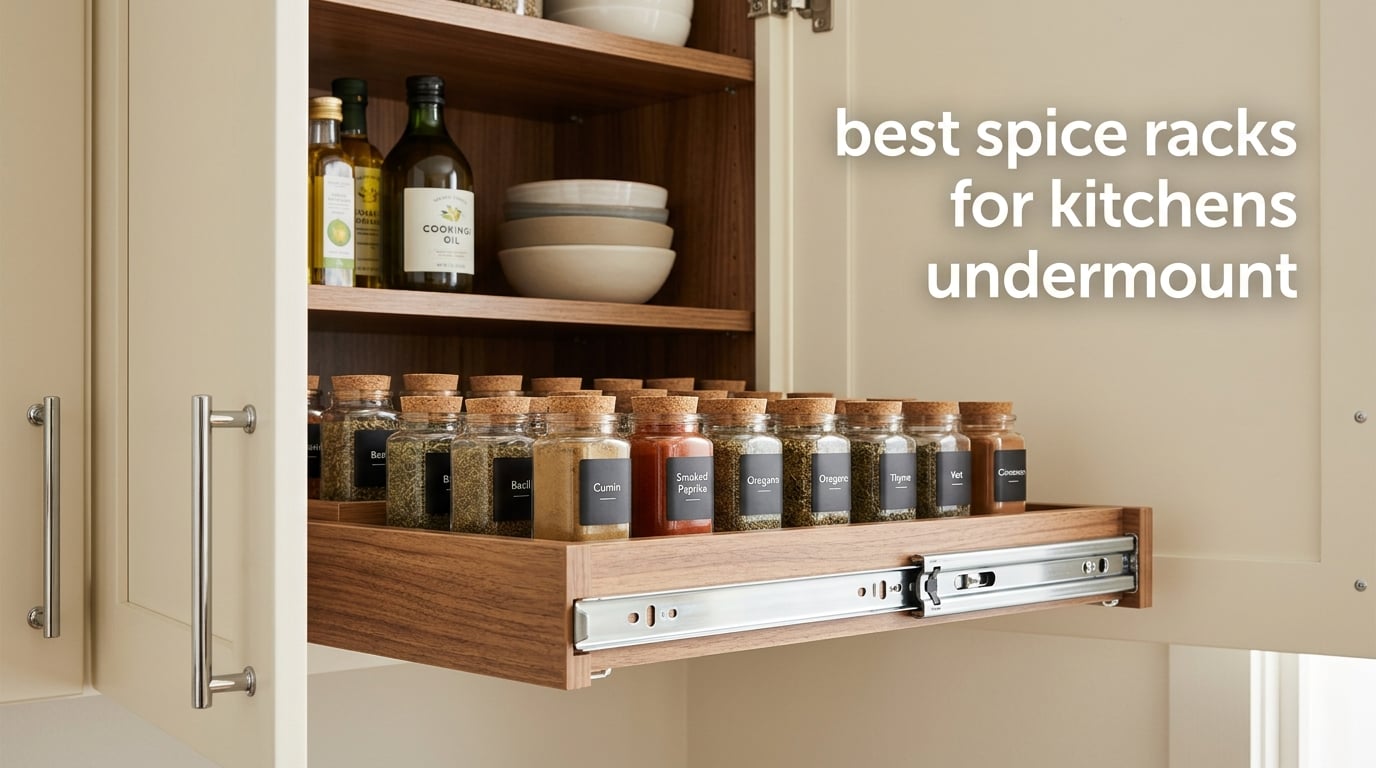 best spice racks for kitchens undermount