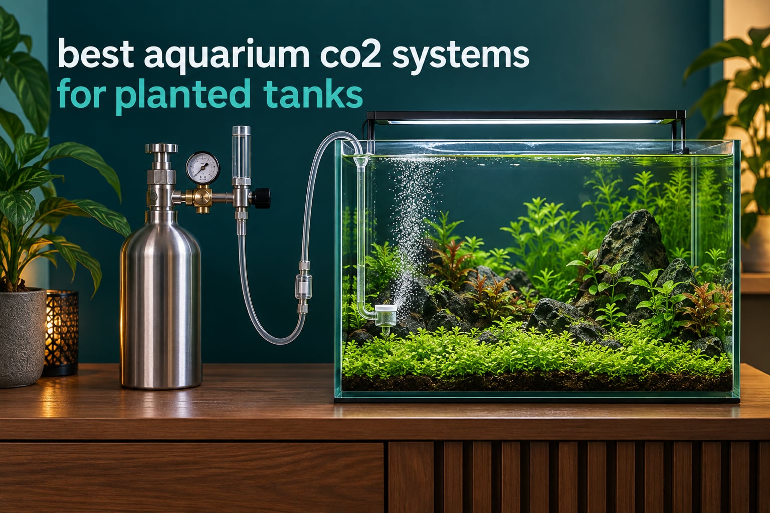 best aquarium co2 systems for planted tanks
