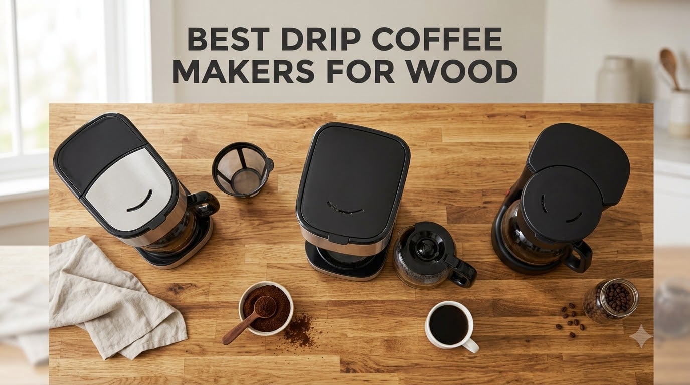 best drip coffee makers for wood