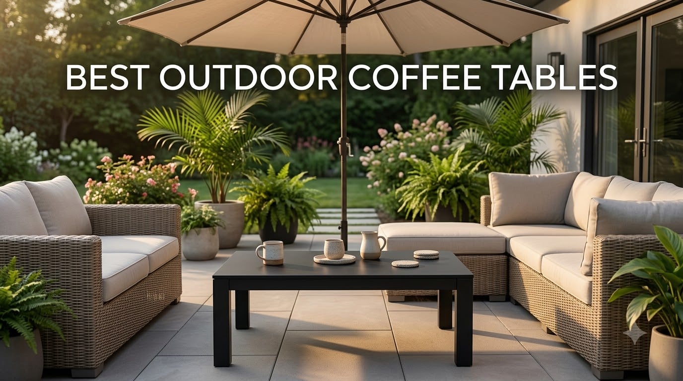 best outdoor coffee tables