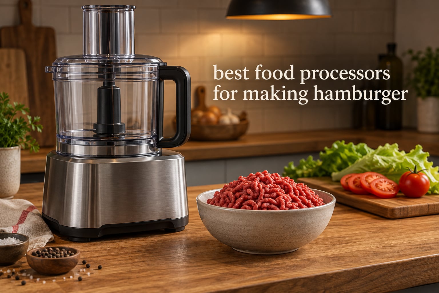 best food processors for making hamburger
