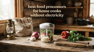 best food processors for home cooks without electricity