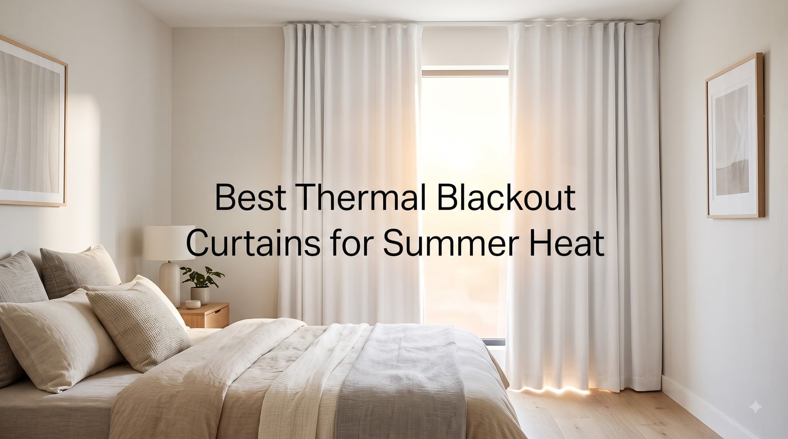 Best Thermal Blackout Curtains for Summer Heat