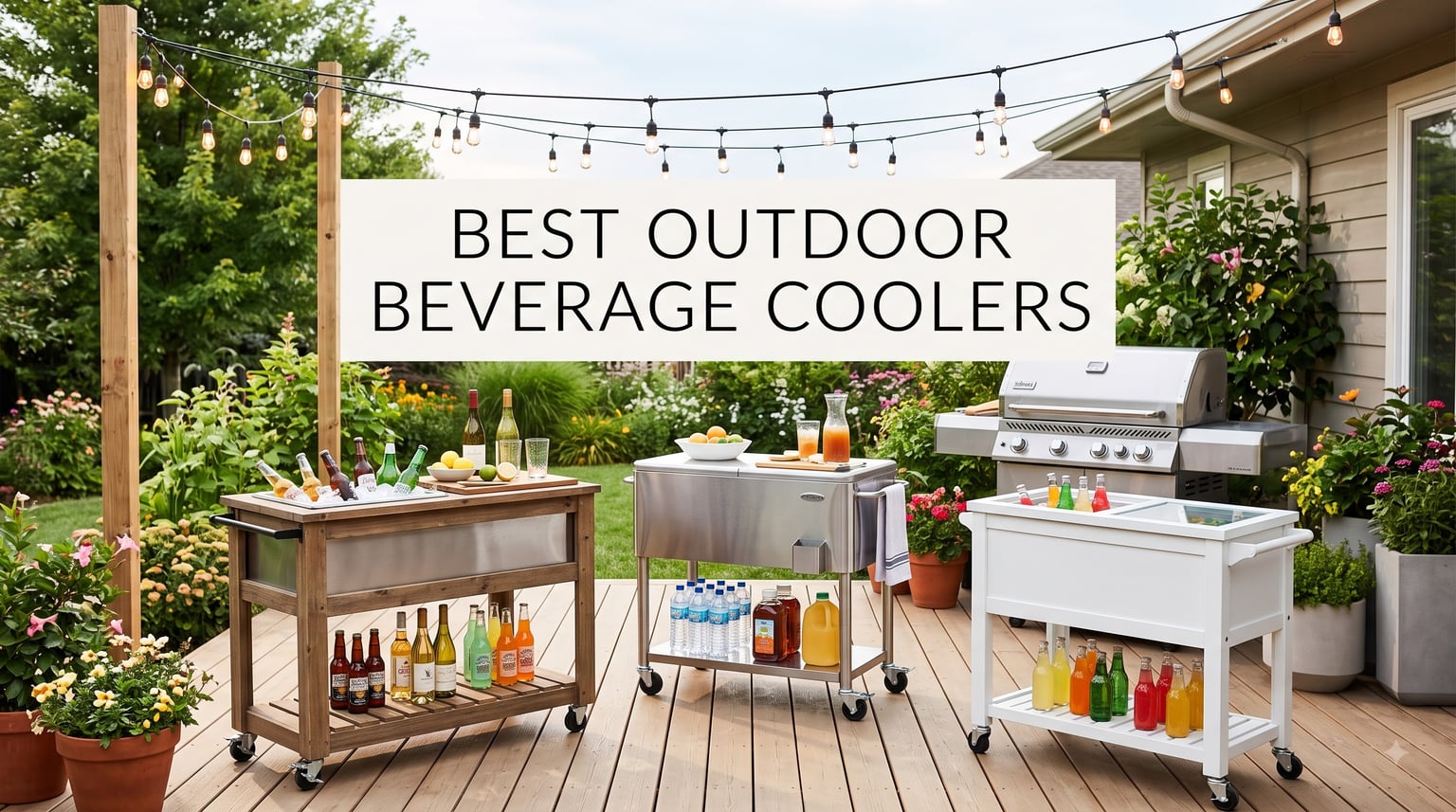 best outdoor beverage coolers