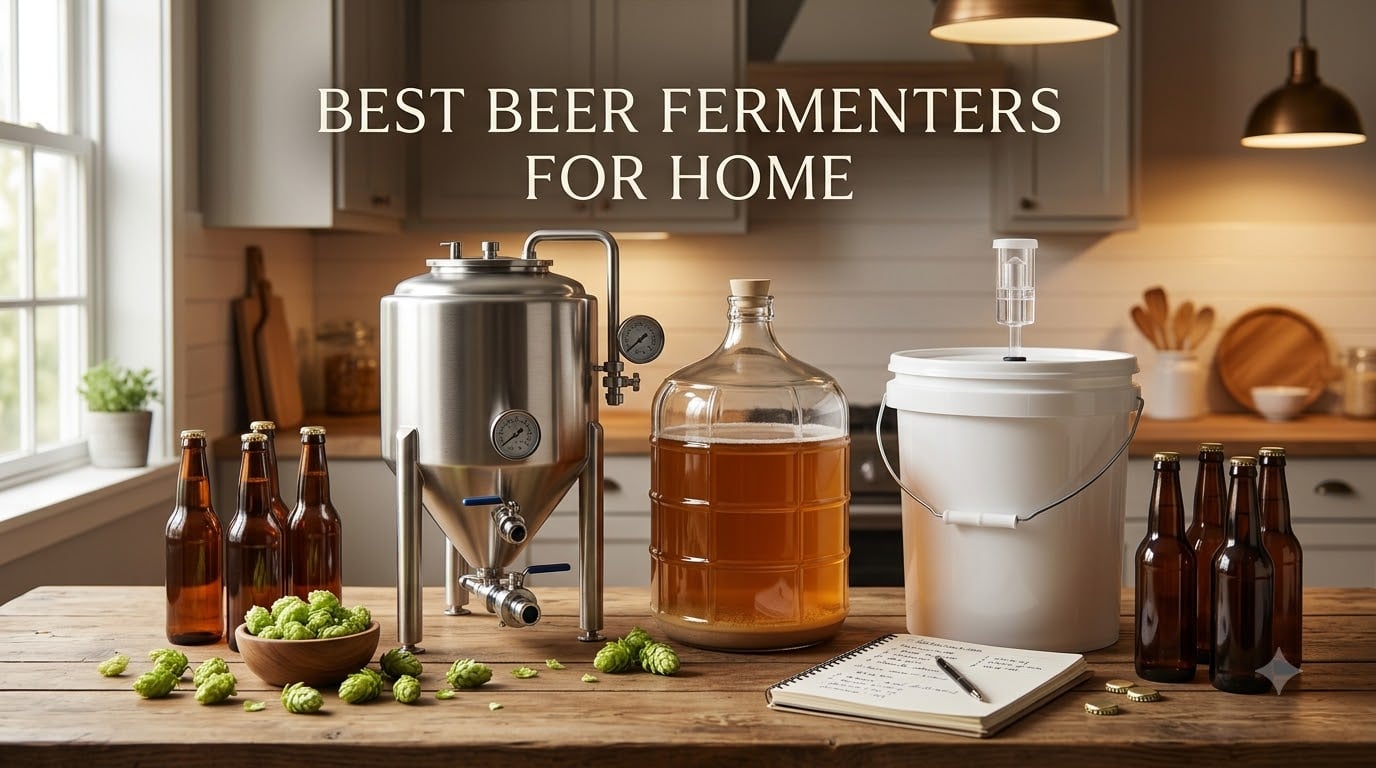 best beer fermenters for home
