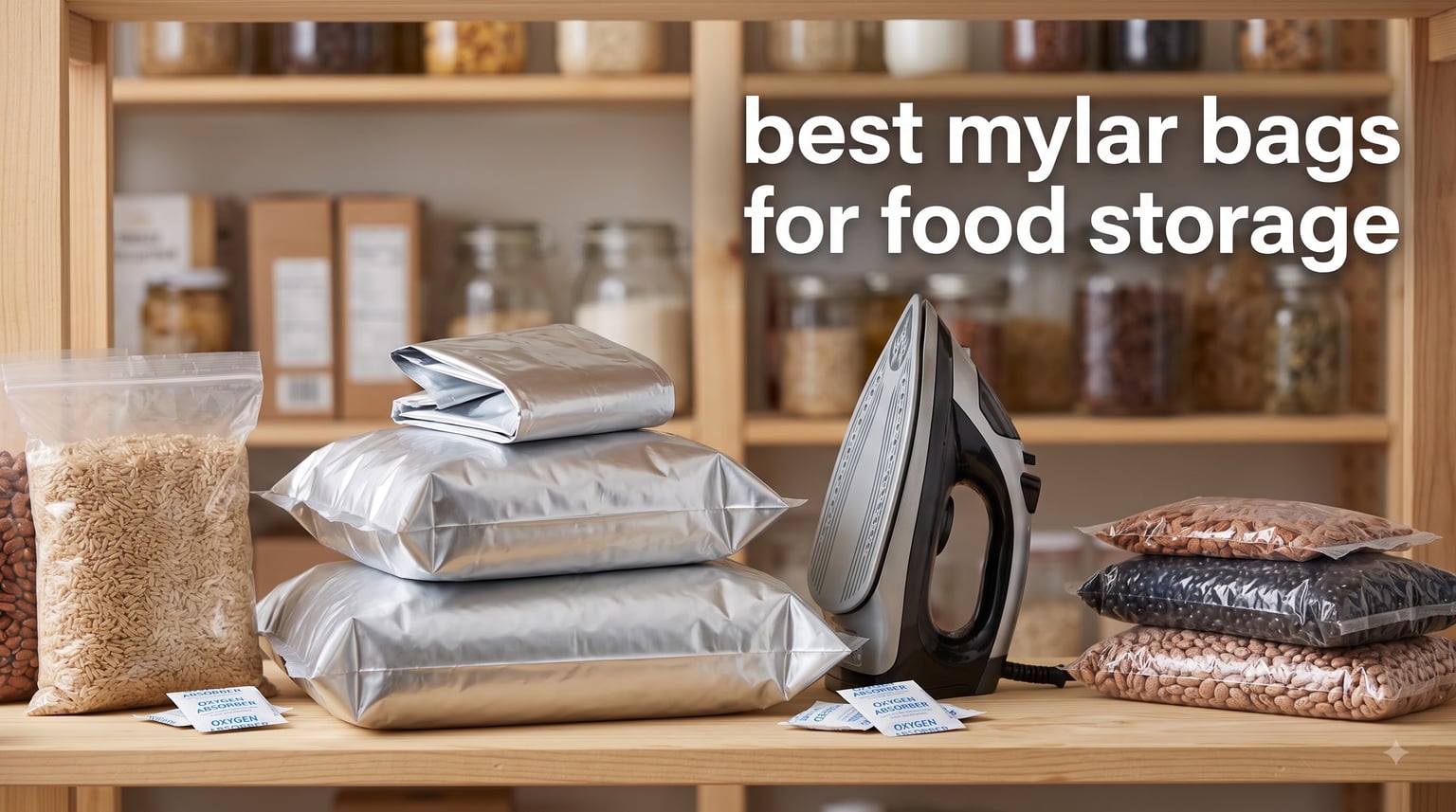 best mylar bags for food storage