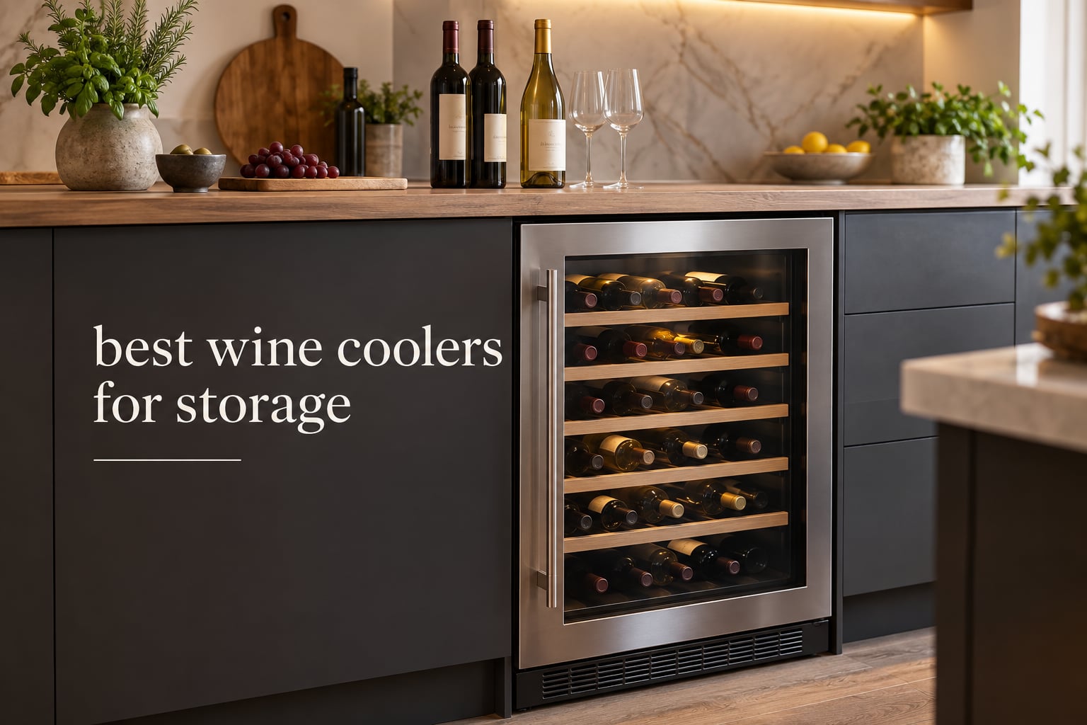 best wine coolers for storage