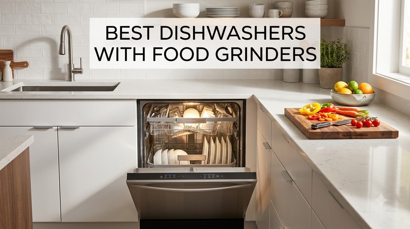 best dishwashers with food grinders