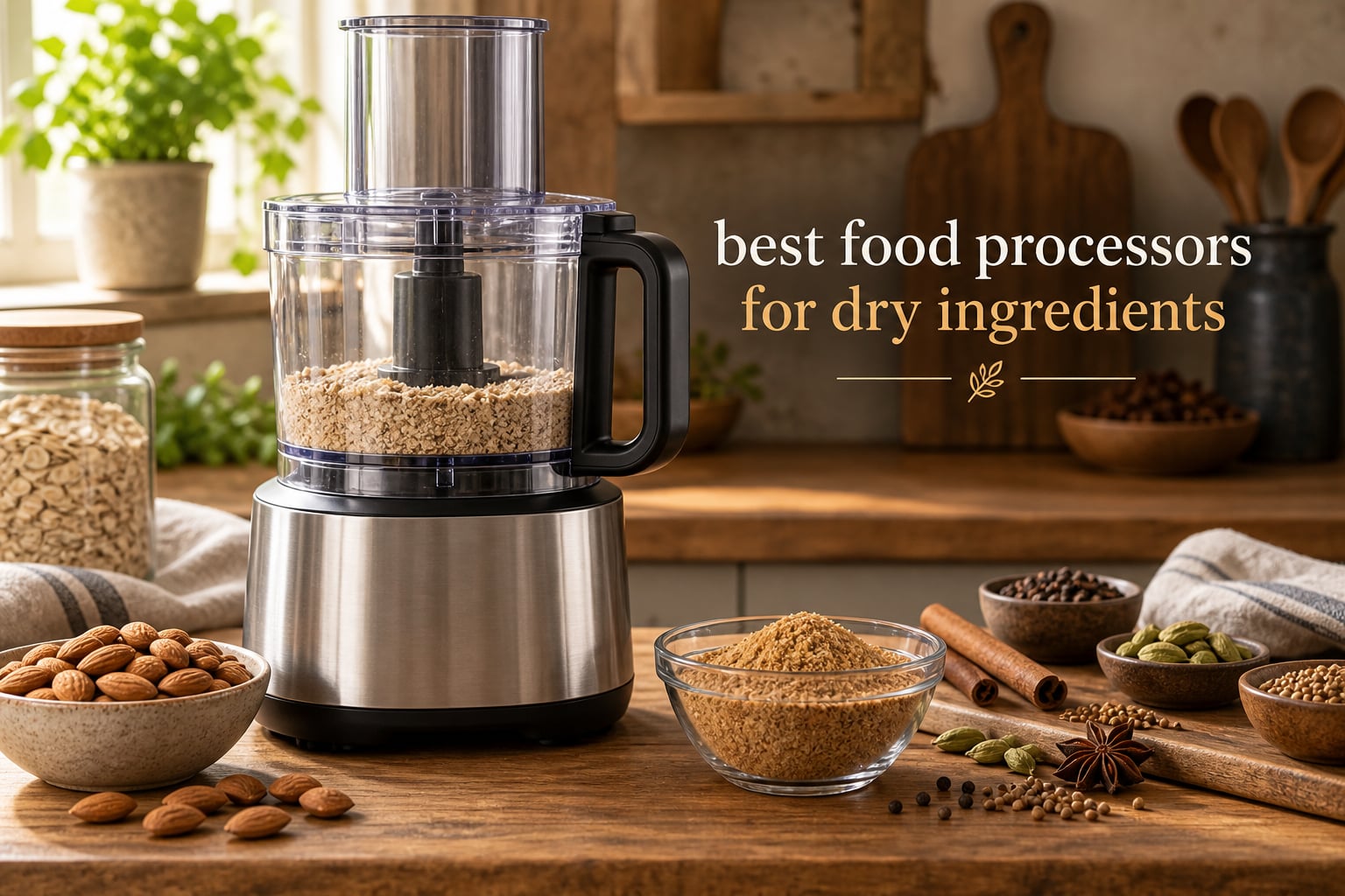best food processors for dry ingredients
