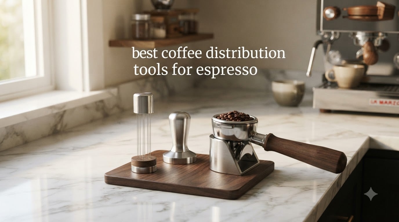 best coffee distribution tools for espresso