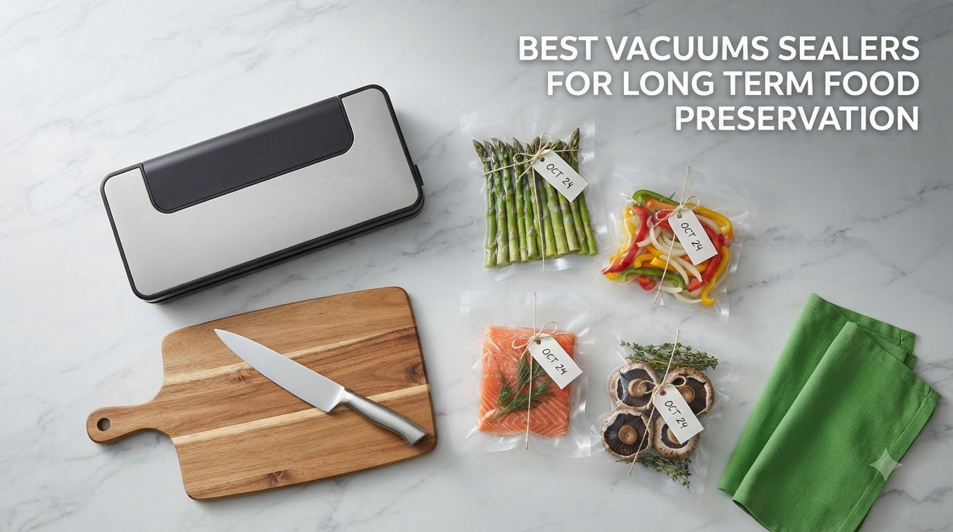 best vacuums sealers for long term food preservation