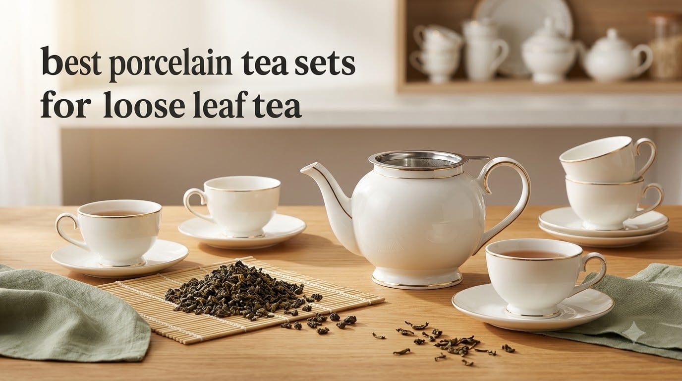 best porcelain tea sets for loose leaf tea