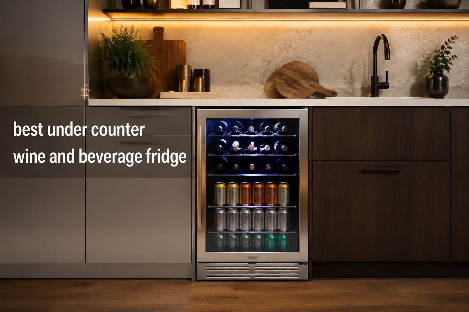 best under counter wine and beverage fridge
