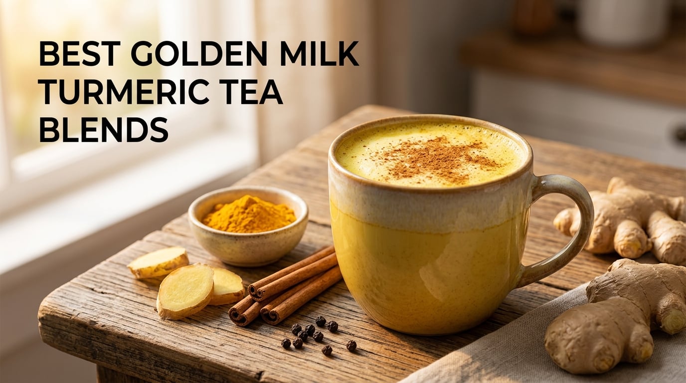 best golden milk turmeric tea blends