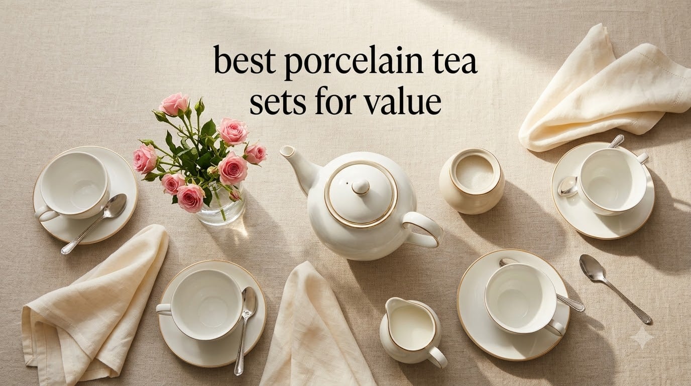 best porcelain tea sets for value