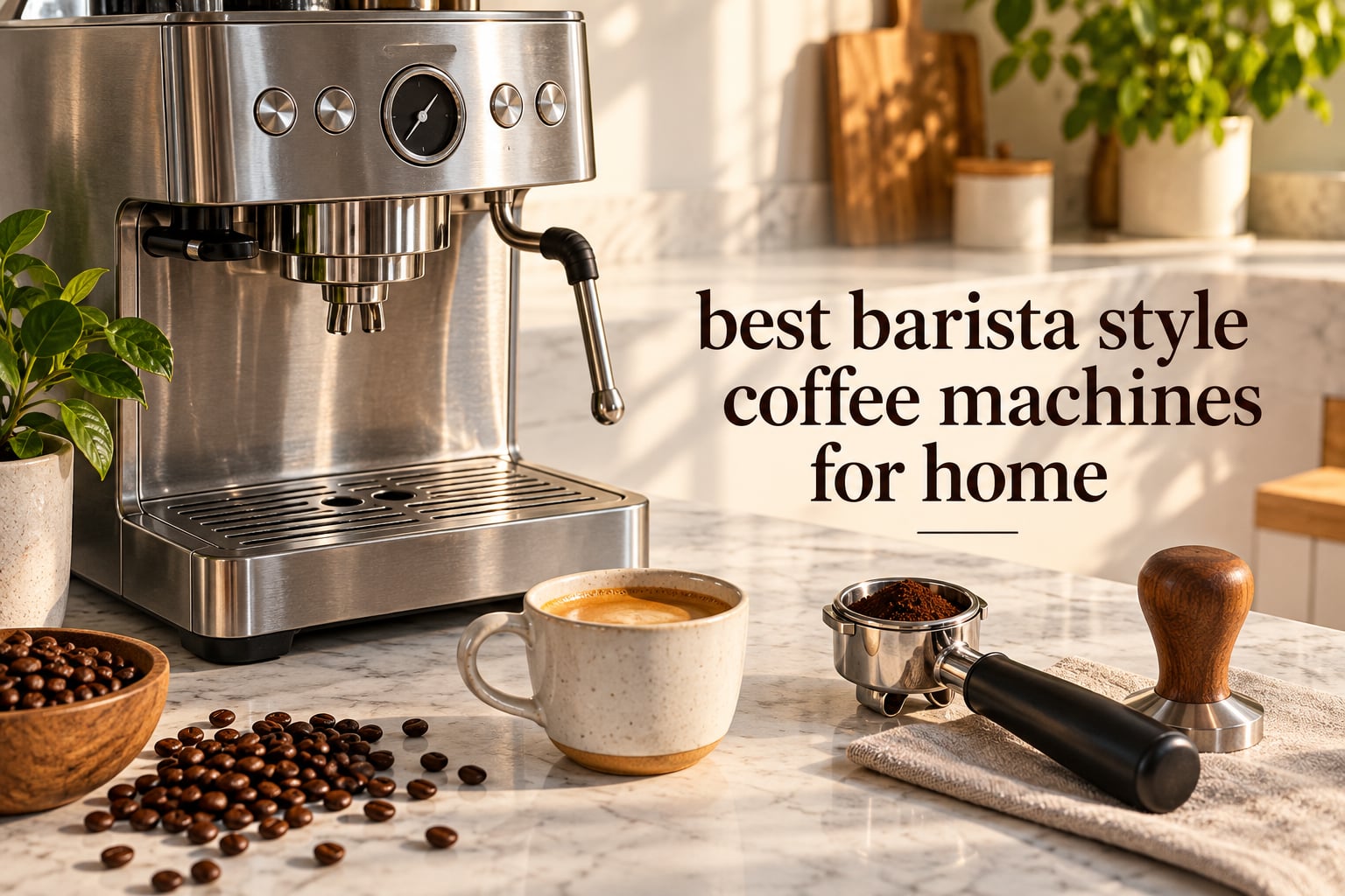 best barista style coffee machines for home