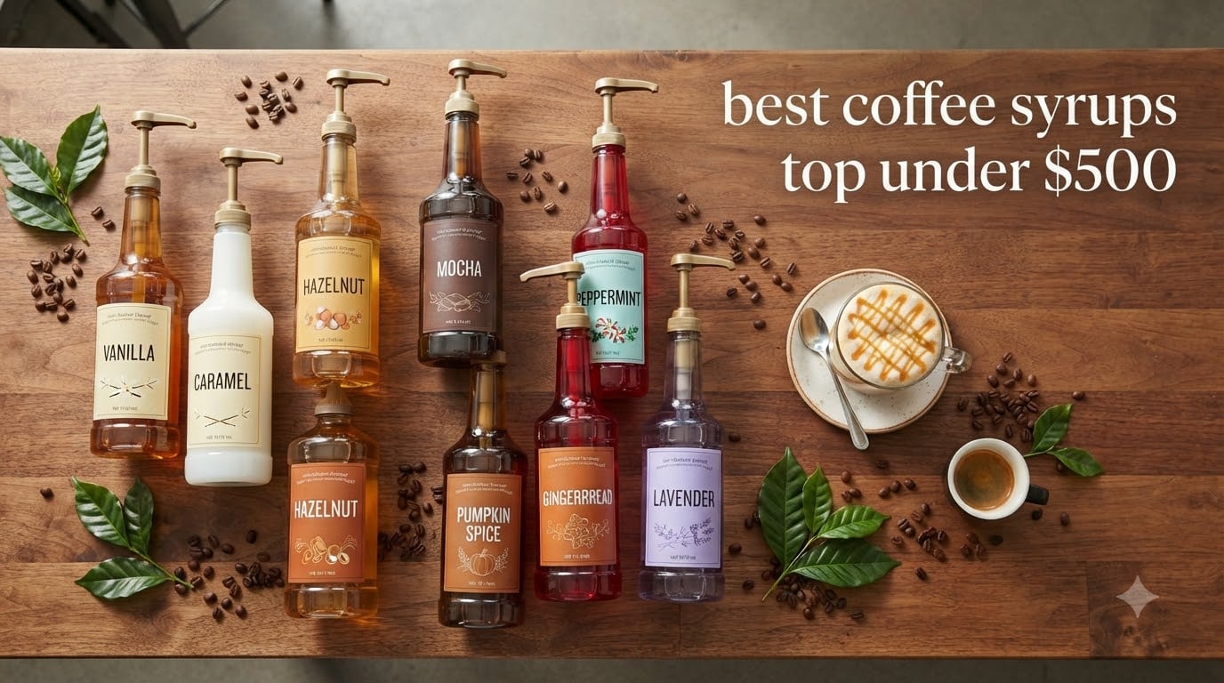 best coffee syrups top under $500