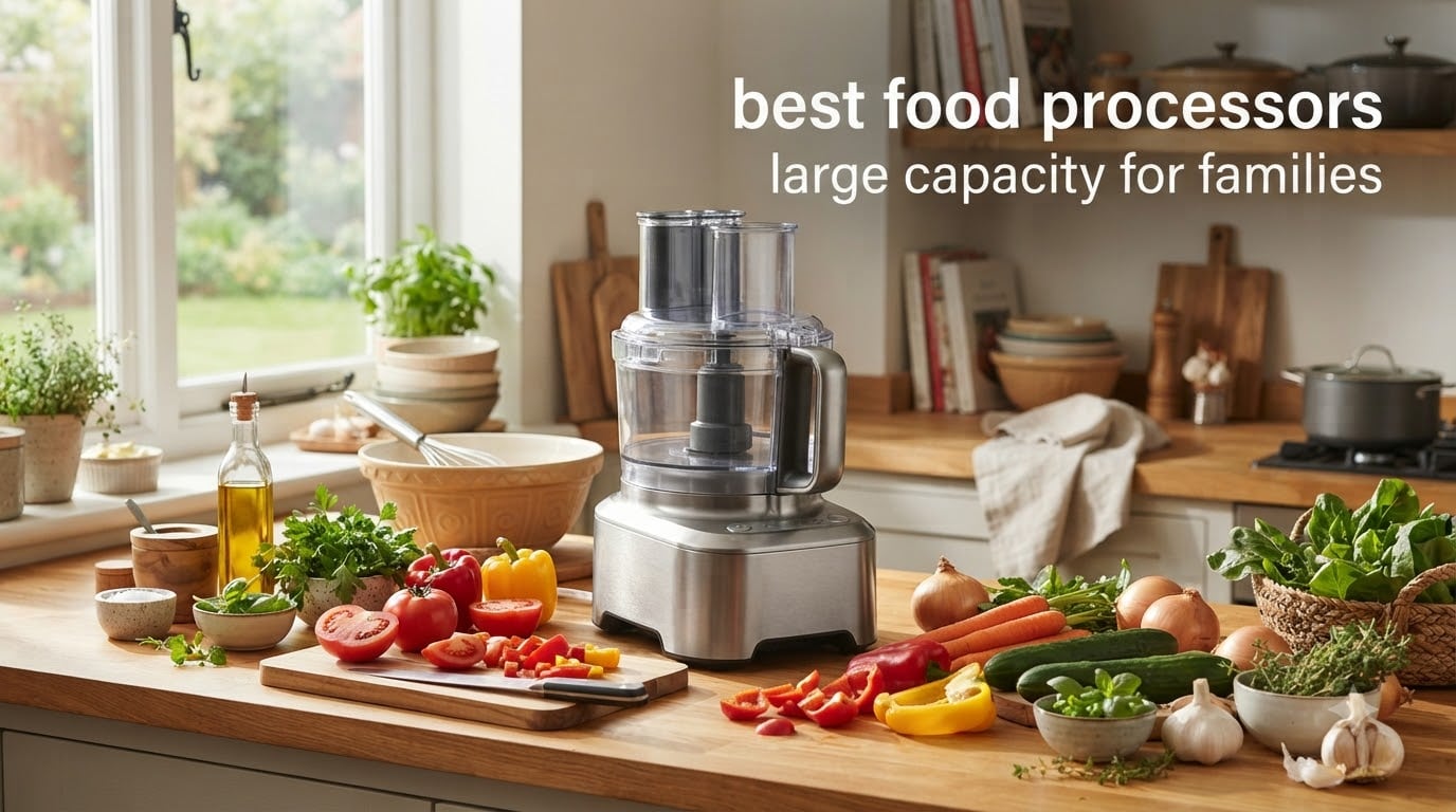 best food processors large capacity for families