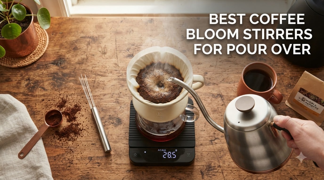 best coffee bloom stirrers for pour over