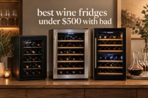 best wine fridges under $500 with bad