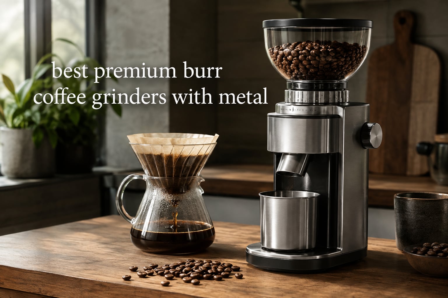 best premium burr coffee grinders with metal