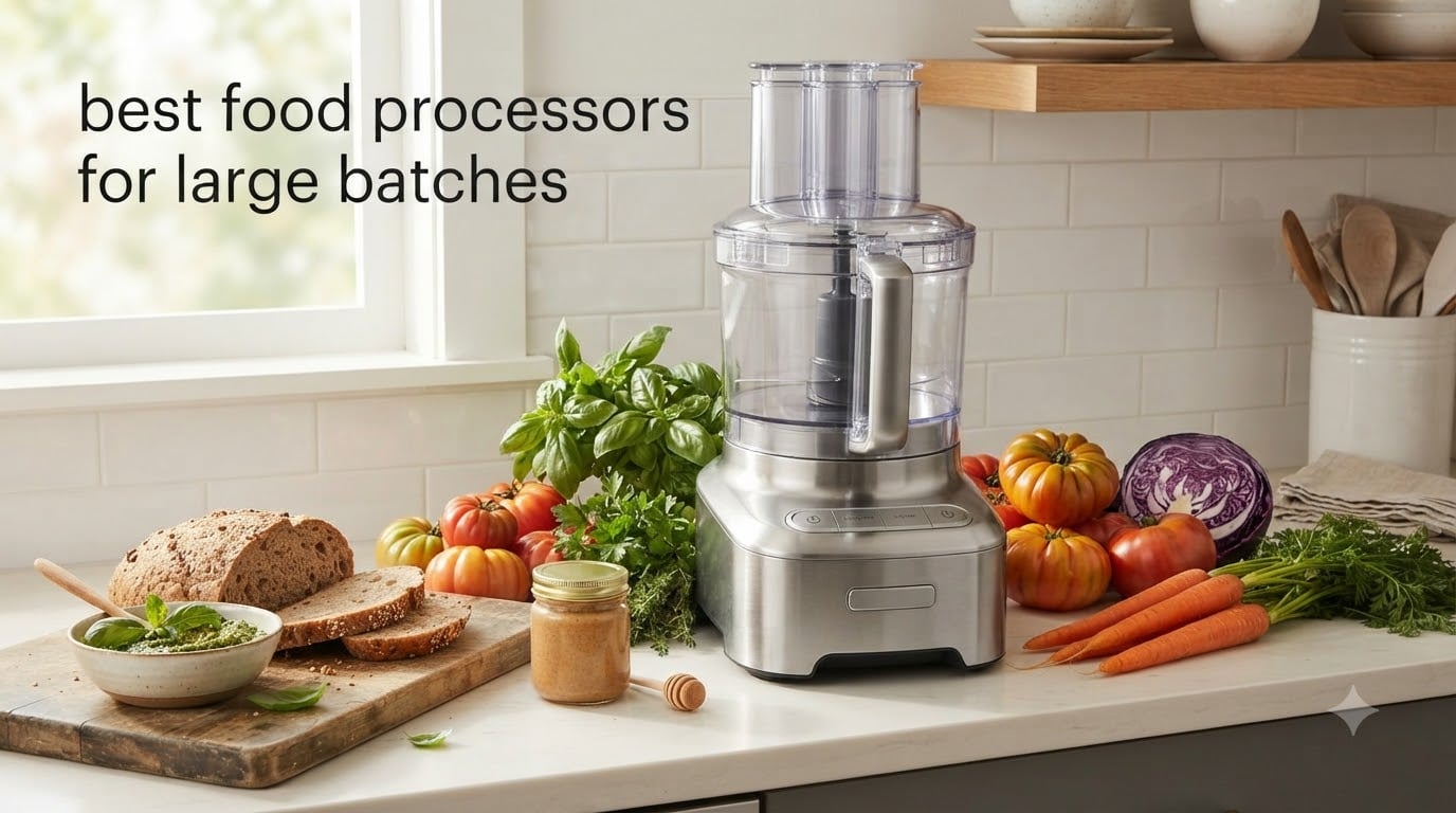 best food processors for large batches