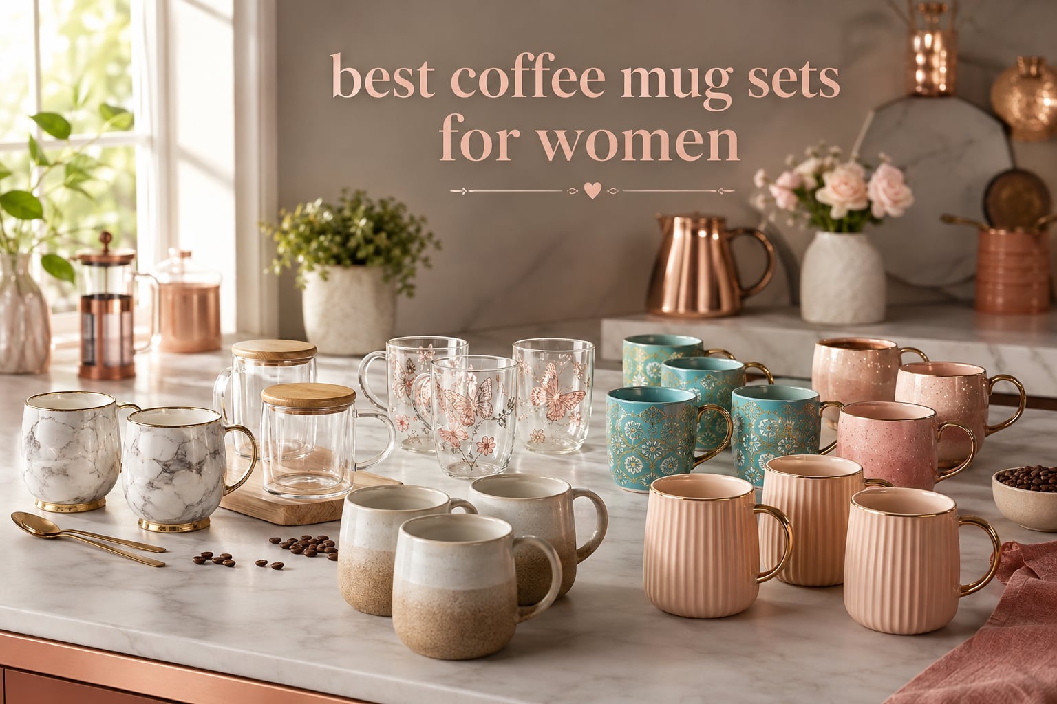 best coffee mug sets for women