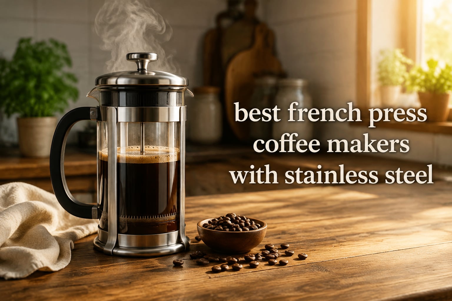 best french press coffee makers with stainless steel