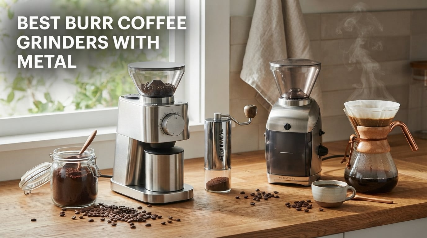 best burr coffee grinders with metal