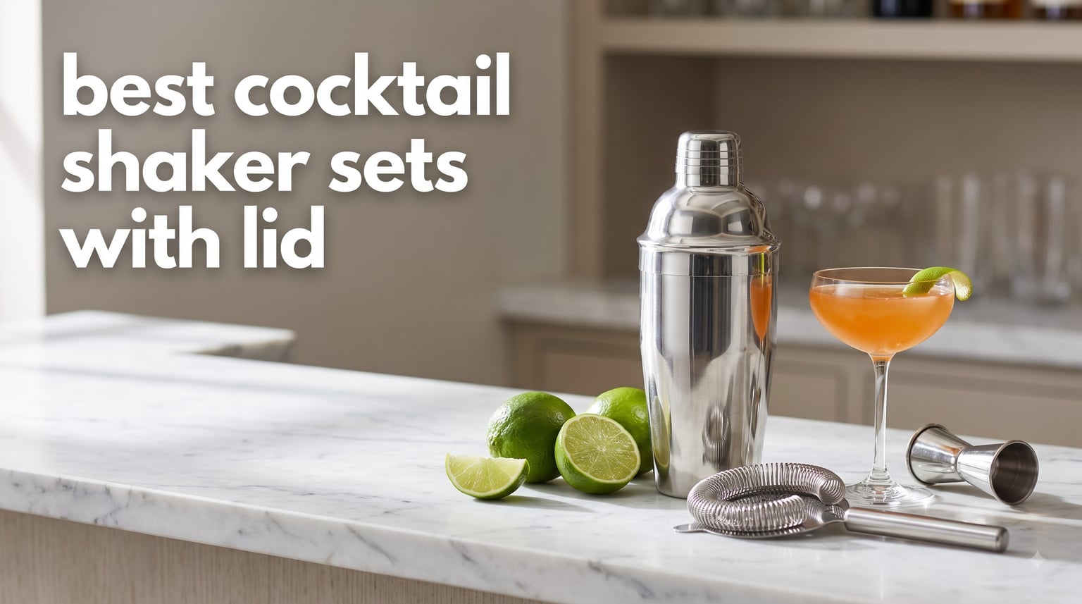 best cocktail shaker sets with lid