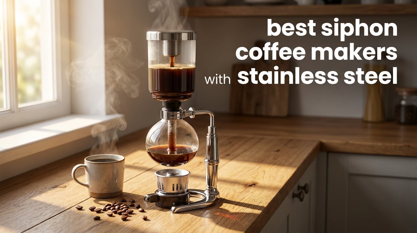 best siphon coffee makers with stainless steel