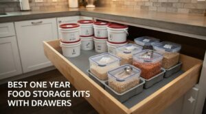 best one year food storage kits with drawers