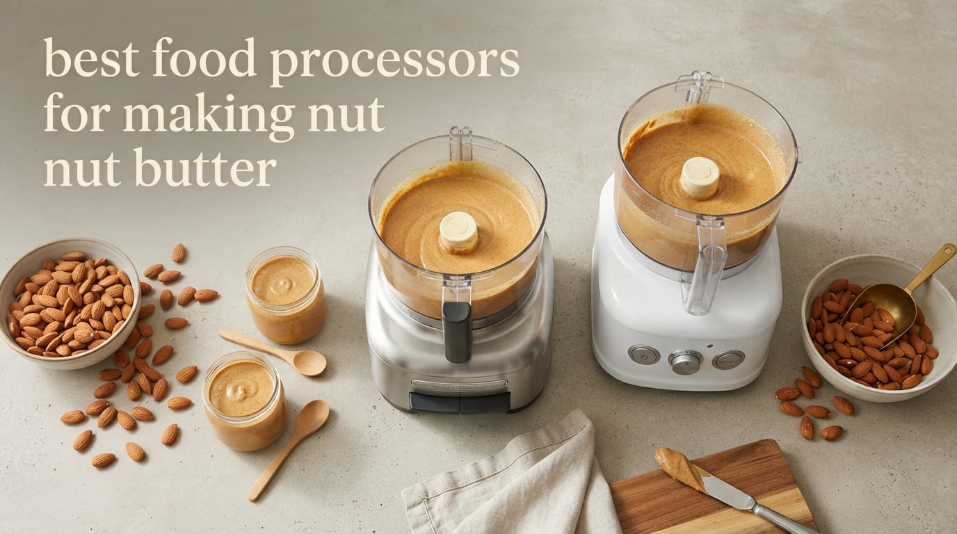best food processors for making nut butter